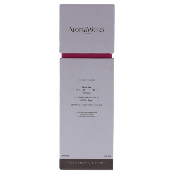 Nurture Hand Wash by Aromaworks for Unisex - 7.03 oz Hand Wash - Picture 4 of 5